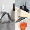 AUPERTO 2 Pieces Foldable Wall Hooks Folding Wall Mount Aluminium