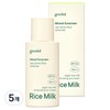 Goodal Vegan Rice Milk Moisture Sun Cream SPF50+ PA++++, 50ml, 5 pieces / 구달 비건라이스 밀크 수분 선크림 SPF50+ PA++++, 50ml, 5개