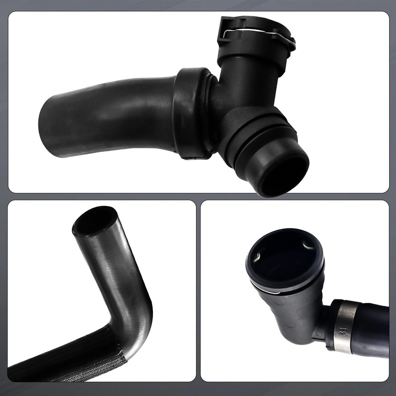 Upper Radiator Hose Y-Connector Lower Fit for Ford F150 5.0L