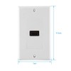 Tosuny Panel de Pared Nuevo 1 Puerto HDMI - Compatible
