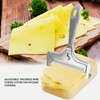 Adjustable Stainless Steel Handheld Cheese Cutter, Wire Cheese Slicing Tool,