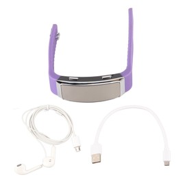 Recorder Watch HD Noise Reduction Voice Activated Music Player Sound Recorder Bracelet for Meeting Interview Purple 32GB