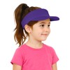 TOPTIE Kids UV Sun Protection Visor Cap, Adjustable Cotton Sun