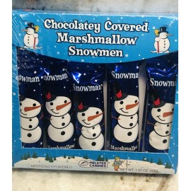 Ship N 24 Hours. New-Chocolatey Covered Marshmallow Snowman. 1.87 0z. 5pc.