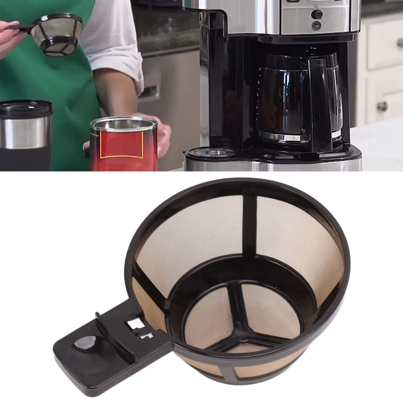 Changor Basket Coffee Filter, Large Water Permeability Permanent Coffee Basket