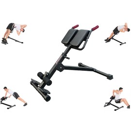 X-Factor Roman Chair Hyper Bench Hyper Extension Bench Full Body Exercise Adjustable Abdominal Strength Training Body Leg Workout
