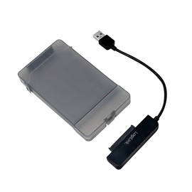 Logilink USB 3.0 to SATA Adapter with Case AU0037 63.5 cm (2.5)