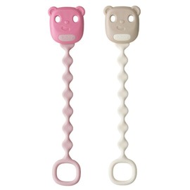 B.Box Soother Clips X 2 (Blush + Vanilla)