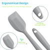 Secura Silicone Spatula,Non Stick Rubber Kitchen Spatulas,Suitable for Cooking,Mixing and