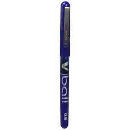Pilot VB5 V ball liquid ink pen with extra fine 0.3mm line width and blue ink - single