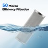 Solimeta Spin Down Sediment Water Filter: 50/100 Micron Precision, Plug