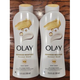 Olay 2 OLAY ADVANCED MOISTURE RENEWAL BLEND BODY WASH WITH COLLAGEN PEPTIDE 23.6 OZ E