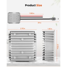 12V to 57V Adapter DC Step Up Converter Fit for Starlink Gen 3 Router, 10-36V Input 57V 4.5A Output, with Step-Up Adapter DC Male Plug Cable