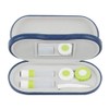 2 in 1 Double Sided Portable Glasses Case Travel Contact