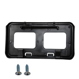 KYYET Front Bumper License Plate Frame Bracket Holder Compatible with 2011-2016 Ford F250 F350 F450 Super Duty Replace #BC3Z-17A385-AA