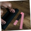 WHAMVOX 2pcs Gym Wrist Straps for Deadlifts Weightlifting Training Wrist