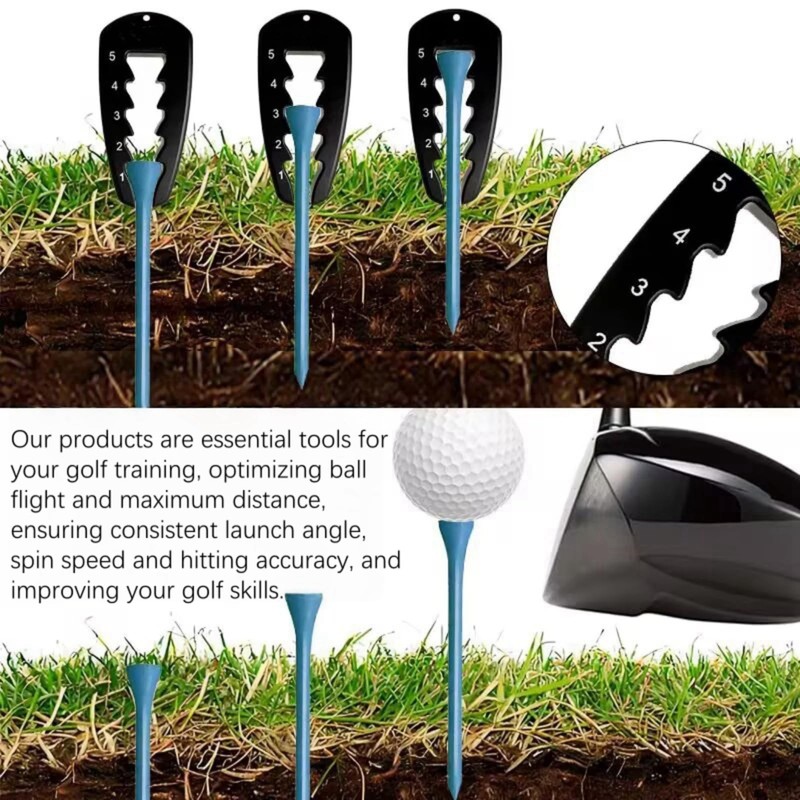 Pro Golf Tee Height Adjuster,Precise & Easy Golf Tee Setting