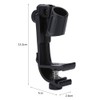 Drum Microphone Clips, 2 Pieces, Adjustable Plastic, Shockproof Drum Rim