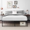 VECELO Metal Bed Frame Platform Premium Steel Solid Sturdy Metal