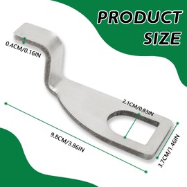 Car Tailgate Support Rack, Stainless Steel Fresh Air Vent Lock Extension Hook, Heavy Duty Tailgate Support Rack Compatible With VW T4 T5 T6 Bus and Caddy Rear Gates Only