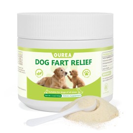 Dog Fart Remedy, Relief Smelly Farts with 4B CFU Pediococcus Acidilactici Probiotics, Digestive Enzymes, Dog Gas Relief to Help Gas & Bloating, Dogs Farts Relief, Dogs Gut Health Digestive Support