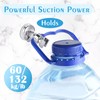 3PCS Adjustable Shower Head Holder Wall Mount, UOIXPUHUO No Drill