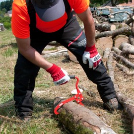 Oregon 536321 Lifting Tongs (7.1 inches (18 cm) Leather Handle Type