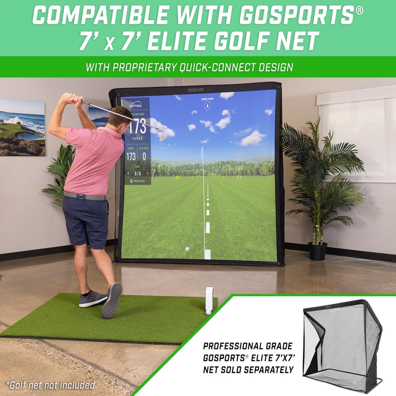 GoSports Golf Simulator Impact Screen - Choose Size