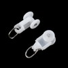 50 Pcs Curtain Track Glider Rollers Hooks Ceiling Sliding Curtain