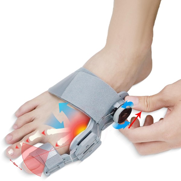 zxbaers Bunion Corrector for Women & Men, Adjustable Bunion Splint
