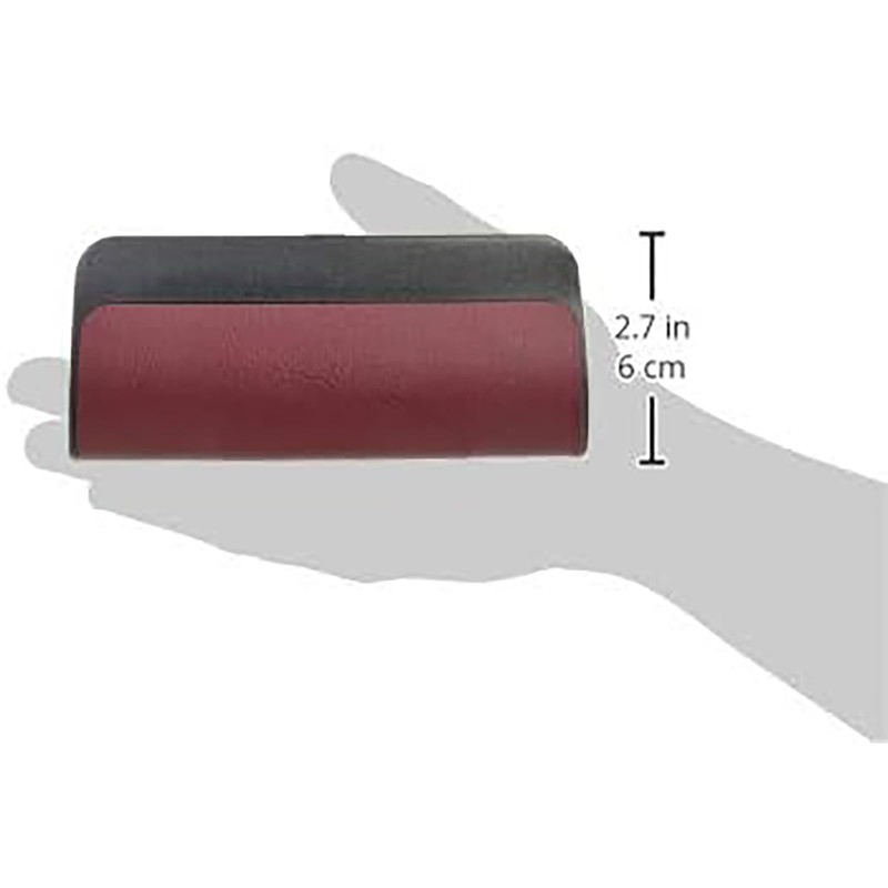 テーシーケース メガネケース おしゃれ ツートンカラー ハード ケース プッシュ式 ABS樹脂 ポリウレタン エンジ