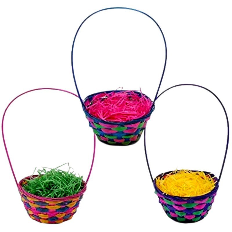 Easter Grass TriColor 3 Oz Happy Easter