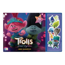 Libro Magnético Trolls (incluye 40 Pzas. Magnéticas) Pd., De Novelty Ediciones. Editorial Novelty Ediciones Infantil, Tapa Dura, Edición 01 En Español, 2023