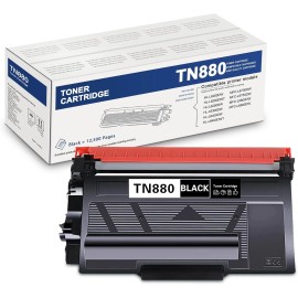 GATAPO 1PK Black TN880 Toner for Brother TN880 HL-L5000D MFC-L6900DW MFC-L5700DW