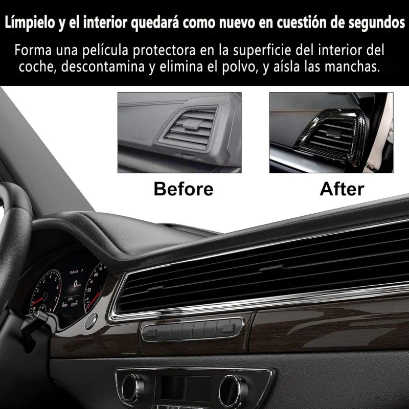 Restaurador De Plásticos 30ml Brilloso Para Autos Y Motos