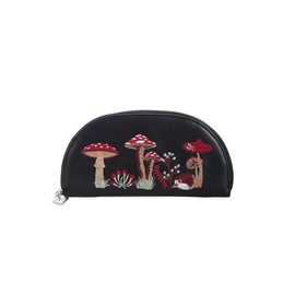 Embroidered Mushroom Field Wallet