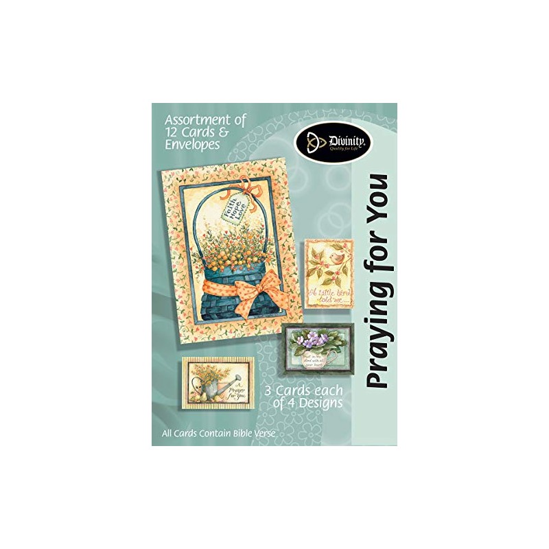 Divinity Boutique Greeting Card Assortment - Praying for You (18000N)