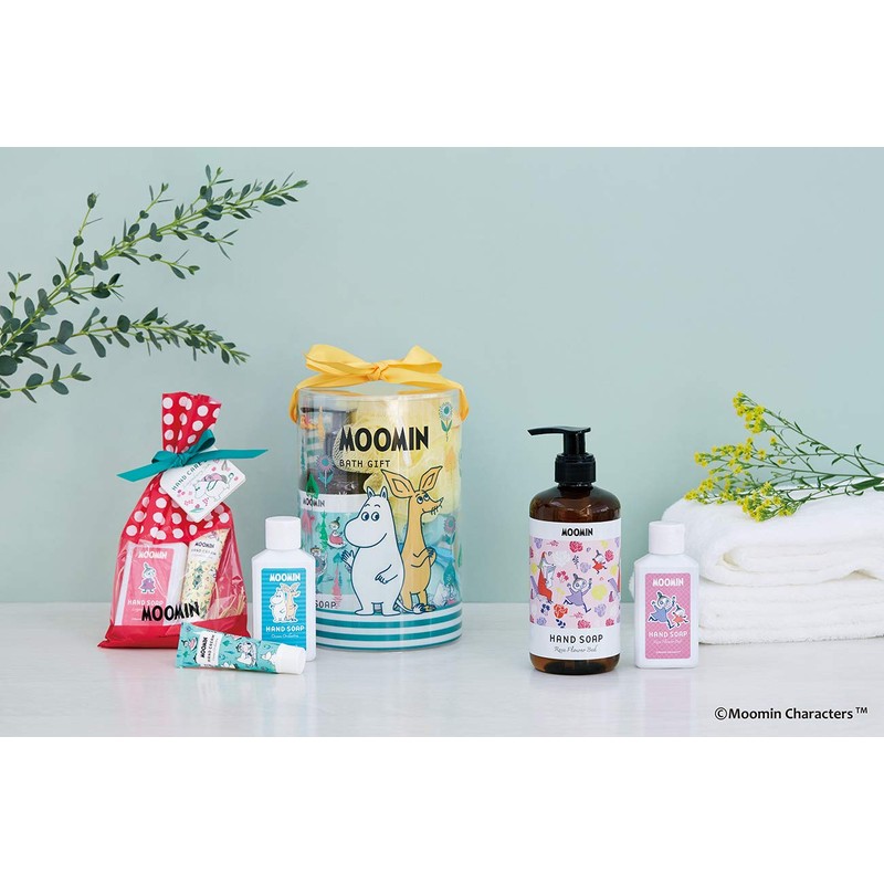 moomin hand soap wildflower garden