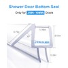 Delamu 39-Inch Shower Door Bottom Seal Strip - 3 Pack