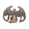 Nemesis Now Angels Rest Figurine 20cm, Resin, Bronze, Naked Angel