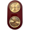 Wooden Barometer & Thermometer | Weather station wall room indoor