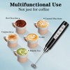 BSRGMS Milk Frother Handheld for Coffee, Electric Whisk 3 Speed
