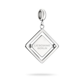 Liebeskind Berlin Charm Pendant Zodiac Sign in Stainless Steel, Stainless Steel, No Gemstone