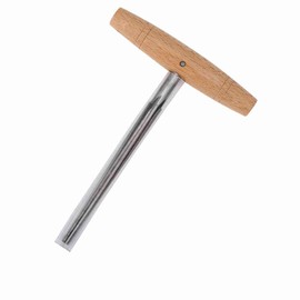 Violin Peg Hole Reamer Steel Luthier Repair Tool for 3/4 4/4 Violin Stainless Steel Wooden Handle, #308