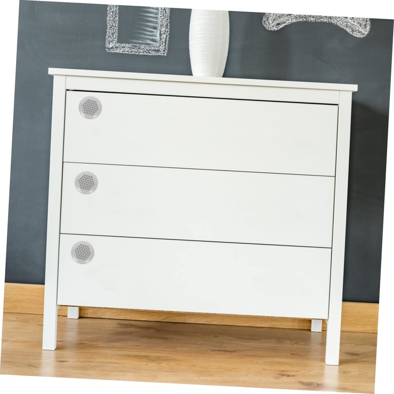 SHINEOFI 8Pcs Round Air Vent Holes for Cabinets Durable Ventilation