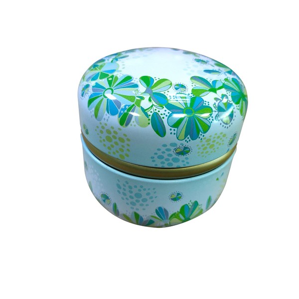 Topwon Powder Case with Powder Puff for Body Powder Container Dusting Powder Case for Baby&Mom (Green)