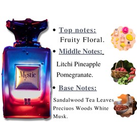 INTENSE OUD Mystic Pour Femme EDP - 100 ML (3.4 oz) | Fruity,Floral,White Musk & Sweet