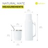 BALIBETOV - Juego completo de Yerba Mate Gourd, frasco térmico
