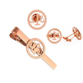 Libra Balance Advocate Lawyer Brooch Justice and Equity Symbol For Men's Shirt Jewelry Lawyers Judge Steel Lapel Pin, enamel, gem na