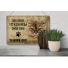 FEMER Blechschild Spruch 30x20cm Selkirk Rex Katze ohne kein Heim